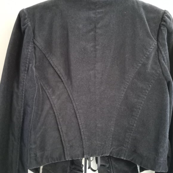 Anthropologie leifsdottir velvet blazer size 0 - Picture 3 of 6